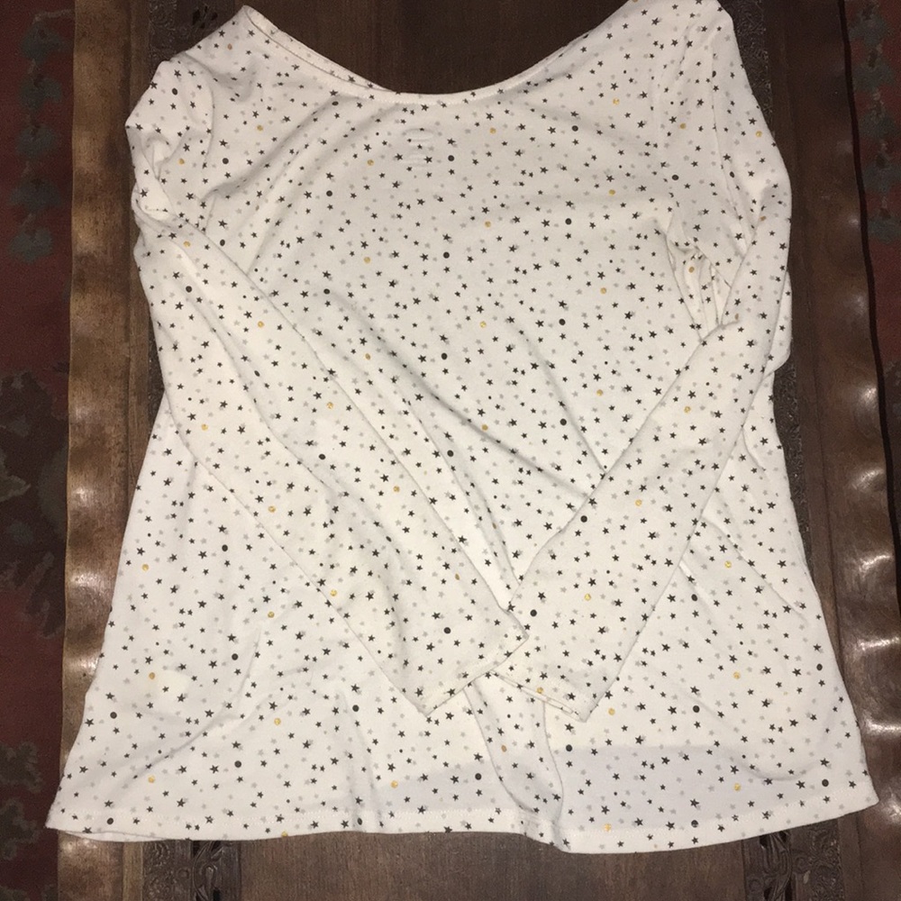 White constellation shirt